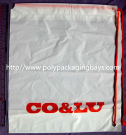 Рюкзак Tote плеча покупкы рюкзака персонализированного Drawstring CPE/LDPE пластичный