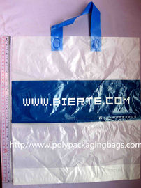 Замороженные полиэтиленовые пакеты/мягко напечатанный мешок ручки петли с логосом