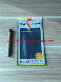 Ре - сумки хьюмидора сигары Сеалабле молнии Моистуризинг с напечатанным логотипом
