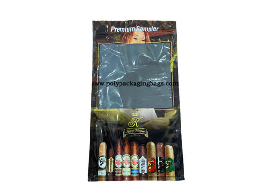 Напечатанные таможней Влаг-устойчивые Resealable сумки сигареты и сигары упаковывая