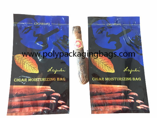 Хьюмидор сигары полиэтиленового пакета смеси молнии классической сигары Moisturizing кладет в мешки с верхним замком застежка-молнии