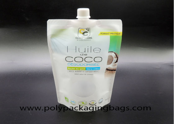 сумка с насадкой всасывания собственной личности упаковки кокосового молока 16оз 500мл стоит вверх сумка с носиком