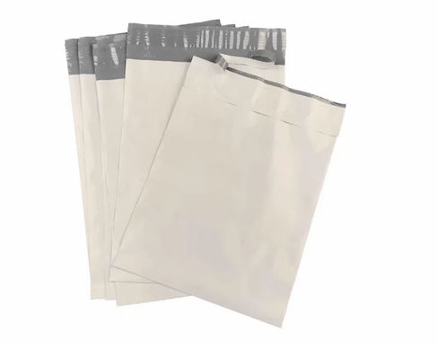 Водоустойчивая непрозрачная белая поли пересылая сумка 12x15.5