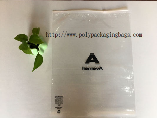 Ziplock герметизируя прозрачный полиэтиленовый пакет PE 0.09mm