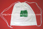 Белый облегченный пластичный рюкзак Drawstring кладет в мешки для мобильного телефона/Handphone