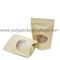 Кофейное зерно упаковывая сумку Kraft 240 микронов Ziplock