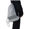 0.08mm замороженные рюкзака плеча Drawstring CPE сумки Drawstring двойного пластиковые для одежды
