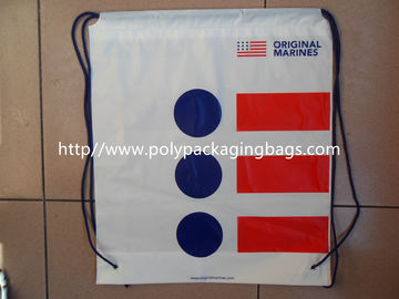 Полиэтиленовые пакеты размера перемещения делают рюкзак водостотьким Drawstring выдвиженческий