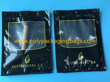СГС чернит Моистуризинг сумку может держать сумки 4-6/сигара с прозрачным окном