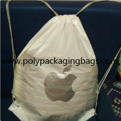 STR рюкзак Drawstring PE CPE двойного слоя пластиковый
