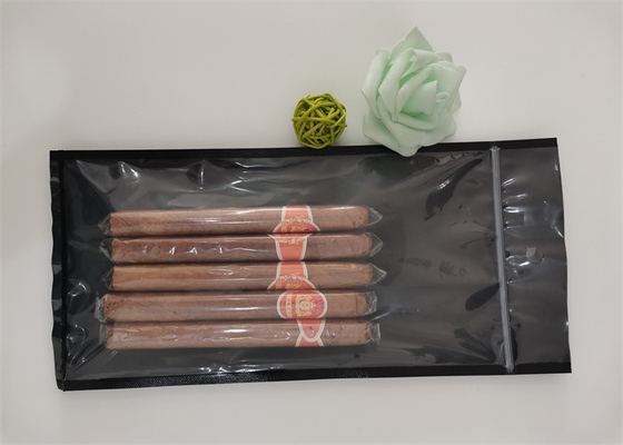 Сумки табака сигары доказательства влажности Ziplock упаковывая, мешок хьюмидора сигары RTS