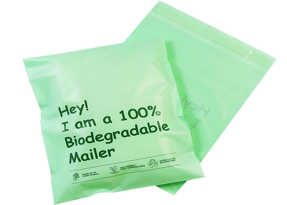 Упаковка почтовой отправки одежды сумок курьера крахмала 100% завода PLA PBAT Biodegradable