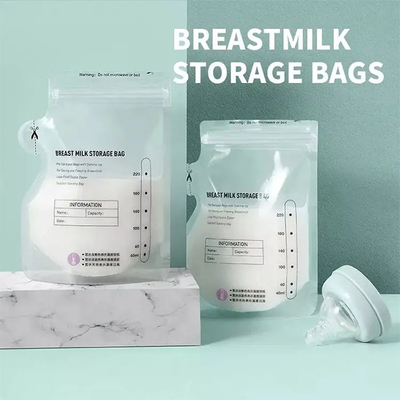 Стойте вверх Ziplock хранение грудного молока кладет в мешки младенец Pre простерилизованный и BPA свободный