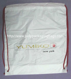 Белые облегченные прочные сумки хранения Дравстринг с Дравстринг 2 ПП