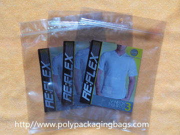 Полиэтиленовые пакеты изготовленных на заказ мешков фольги ясности тенниски Ziplock анти- статические влагостойкие