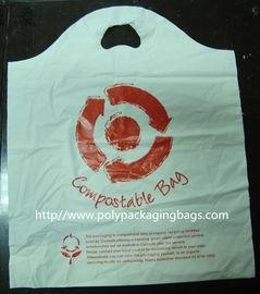 Полиэтиленовые пакеты 100% Compostable умирают хозяйственная сумка отрезка в белизне