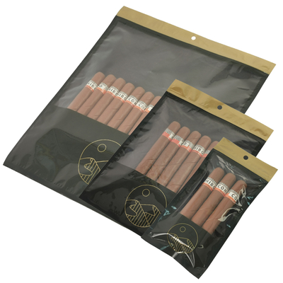 Заказ напечатанный Zip Lock сигареты Humidor мешки Увлажненные сигареты упаковочные мешки с увлажнительной системой для сигар аксессуаров