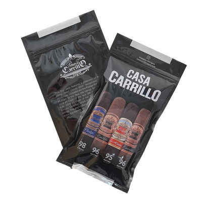 Люксовый кожаный сигарный чемодан с увлажнителем