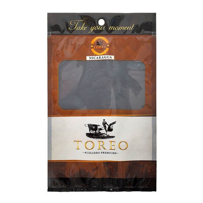 Bag featuring OPP LDPE laminated material cigar packaging bag ideal for maintaining cigar and preventing moisture damage