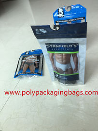 Сумки упаковки изготовленного на заказ нижнего белья с людей „пластиковые с печатанием логотипа