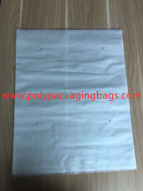 Охраны окружающей среды 3 загерметизированный сторонами упаковывая материал поли сумок белый прозрачный Деградабле