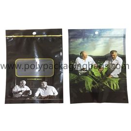 Изготовленная на заказ сумка влажности сигары полиэтиленового пакета хьюмидора сигары аксессуаров табака с замком застежка-молнии