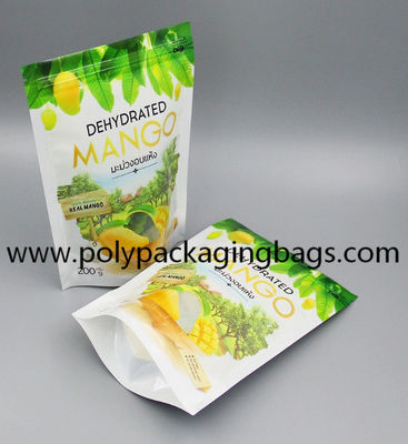 Стойка алюминиевой фольги вверх по Ziplock сумке стоит вверх мешок с молнией для высушенной упаковки манго