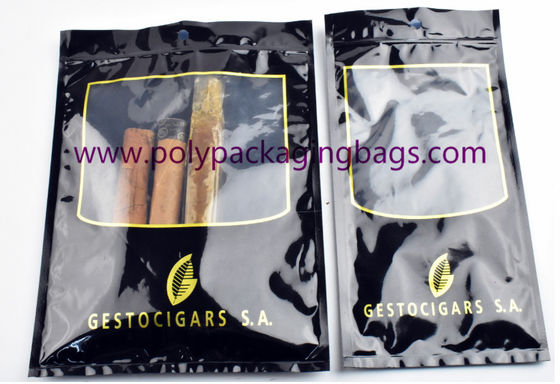 Портативные Ресеалабле пластиковые сумки хьюмидора сигары для того чтобы держать кубинськие сигары свежий и хороший вкус