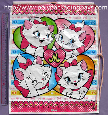 легкий раскройте и близкая пластиковая упаковка подарка рюкзака Дравстринг/сумки игрушки упаковывая