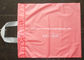 Вешалка розового бортового Гуссет пластиковая кладет крупноразмерное в мешки для подарка/посещения магазина бакалеи