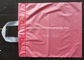 Вешалка розового бортового Гуссет пластиковая кладет крупноразмерное в мешки для подарка/посещения магазина бакалеи