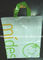 Белые пластиковые сумки подарка с изготовленными на заказ логотипом/петлей регулируют сумки политена для продвижения