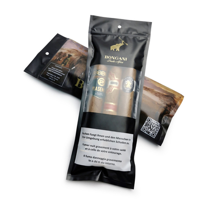 Заказ Ziplock сигареты Humidor мешки с увлажненной системой и дисплея окна 90 дней Хранение 20 сигар вместимостью