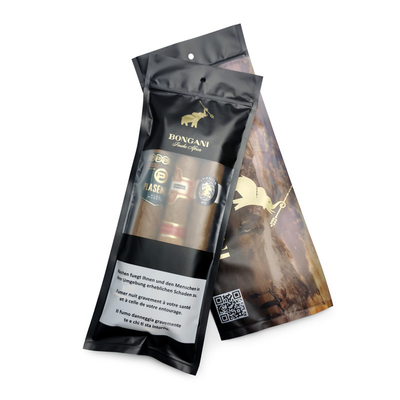 Заказ Ziplock сигареты Humidor мешки с увлажненной системой и дисплея окна 90 дней Хранение 20 сигар вместимостью