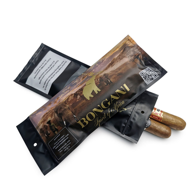 Заказ Ziplock сигареты Humidor мешки с увлажненной системой и дисплея окна 90 дней Хранение 20 сигар вместимостью