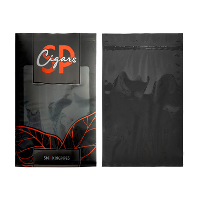 Заказные мешки для сигар с увлажнительной системой и закрытием Ziplock