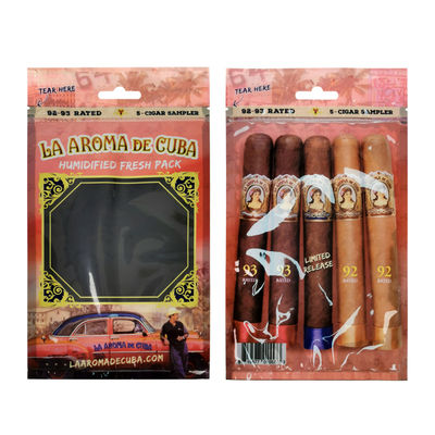 Увлажняющий пакет для сигар с глубокой печатью, пакеты для увлажнения сигар, пакеты для увлажнения сигар на молнии