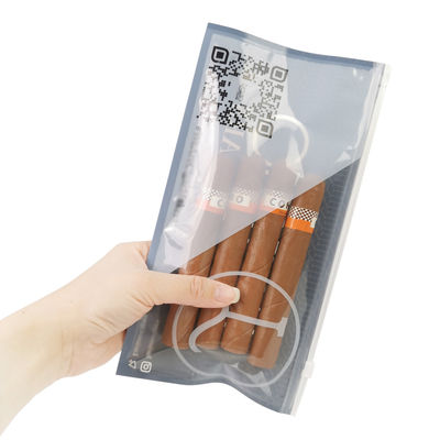Упаковка Производитель Молния Упаковочный Пакет Сигара Пакеты с застежкой-молнией в коробке Сигара пластиковый пакет