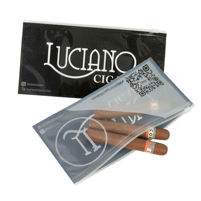 Упаковка Производитель Молния Упаковочный Пакет Сигара Пакеты с застежкой-молнией в коробке Сигара пластиковый пакет