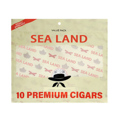 Влагостойкий пакет для сигар, табак, упаковка из натурального листа, полиэфирная пленка, пакет для сигар