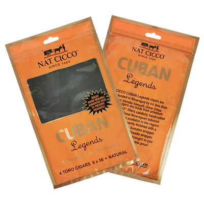 Дорожная сумка-хьюмидор для сигар с индивидуальной печатью, на 4-6 сигар, с увлажняющими пластиковыми пакетами и упаковочным пакетом для сигар