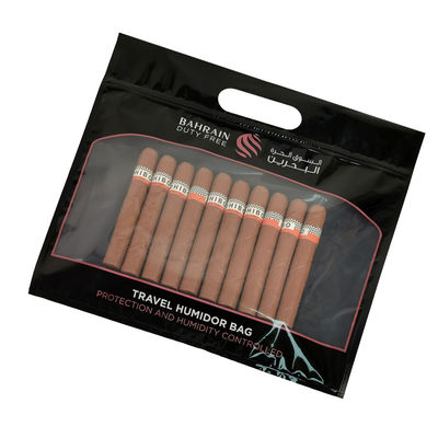 Настройка печати Влажность Сигаровые пакеты Zipper Сигаровый гимидор Упаковка Путешествия Влажность Увлажнитель Пакет