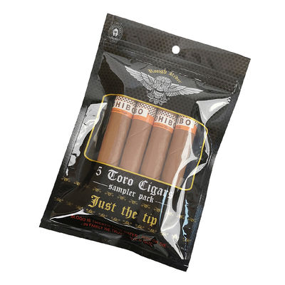 Специально разработанные влагозащищенные плоские пакеты с напечатанной термозапечатываемой алюминиевой фольгой Mylar 3 боковой печатью для оберток сигар из табачных листьев