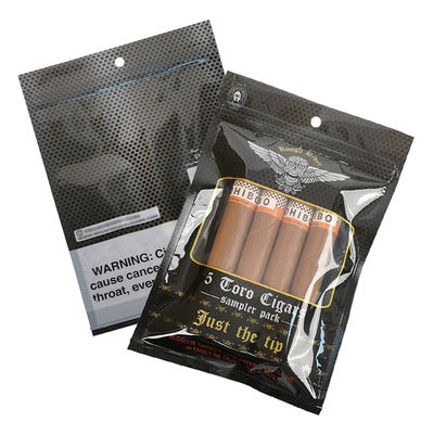 Специально разработанные влагозащищенные плоские пакеты с напечатанной термозапечатываемой алюминиевой фольгой Mylar 3 боковой печатью для оберток сигар из табачных листьев