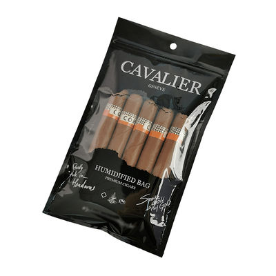 Оптовая продажа портативных увлажняющих пакетов для сигар, пластиковый пакет для сигар, новинка, увлажняющий пакет для сигар
