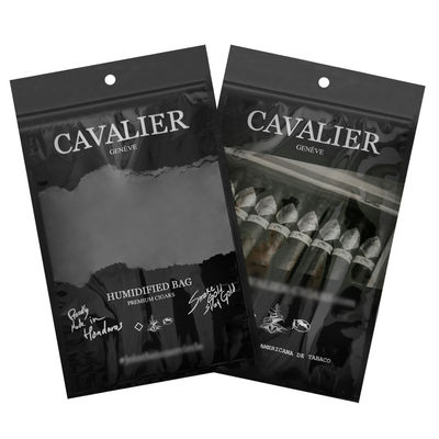 Оптовая продажа портативных увлажняющих пакетов для сигар, пластиковый пакет для сигар, новинка, увлажняющий пакет для сигар