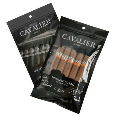 Оптовая продажа портативных увлажняющих пакетов для сигар, пластиковый пакет для сигар, новинка, увлажняющий пакет для сигар