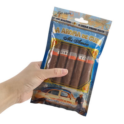 Люксовый кожаный сигарный чемодан с увлажнителем