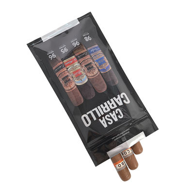 Люксовый кожаный сигарный чемодан с увлажнителем