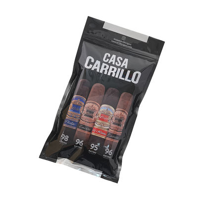 Люксовый кожаный сигарный чемодан с увлажнителем